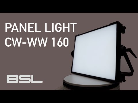 BSL Panel Light CW-WW 160 (teaser video)