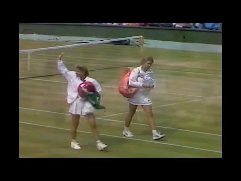 Steffi Graf vs. Chris Evert Wimbledon 1989 SF 💛