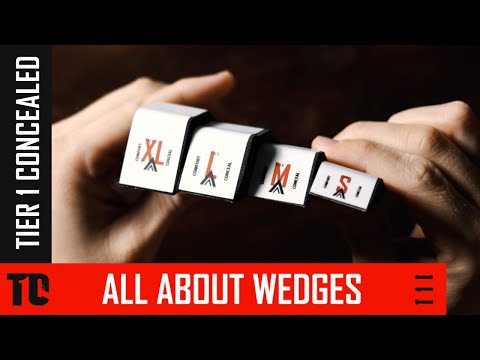 Tier 1 Concealed Holster Wedges Overview | UPDATED