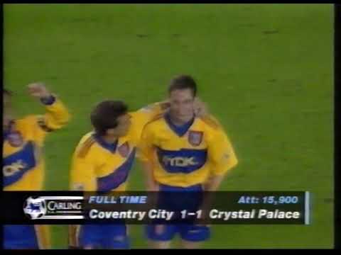 Coventry City v Crystal Palace 1997/98