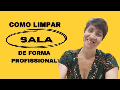 como limpar sala de forma profissional