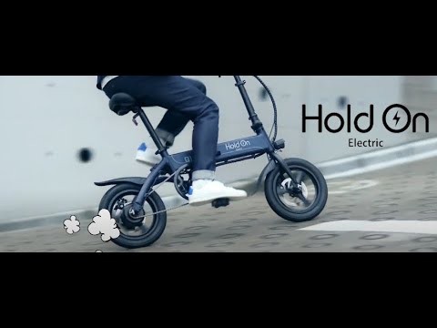 型式認定 折りたたみ電動アシスト自転車 HoldOn Q1J ホールドオン Q1J メタリックカーキ HOLDONQ1J [14インチ]  【キャンセル・返品不可】