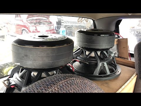 BEEFY 12" SUBWOOFERS ON DECK FLEXING HARD!!! 150DB BUILD