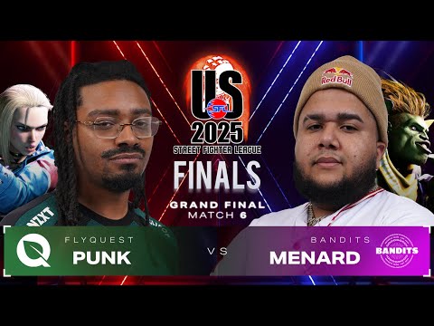 Punk (Cammy) vs. MenaRD (Blanka) - Match 6 - Bandits vs. FlyQuest - SFL US Finals