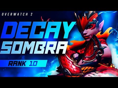 DECAY PRO KOREAN SOMBRA![ OVERWATCH 2 SEASON 4 TOP 500 ]