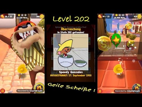 Looney Tunes Dash! Level: 202 - Looney Card / A Correr - La course - Hetzjagd 202