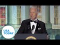 Joe Biden roasts Donald Trump and himself at Correspondents’ Dinner | USA TODAY