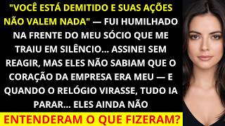 ME DEMITIRAM PARA ROUBAR 49% DA EMPRESA… DESLIGUEI O SISTEMA E FORCEI UM PAGAMENTO DE 15 MILHÕES