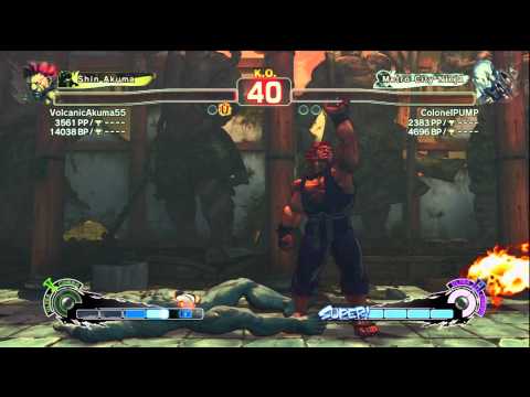 SSF4 VolcanicAkuma55 (Akuma) VS. ColonelPUMP (Seth) Rank
