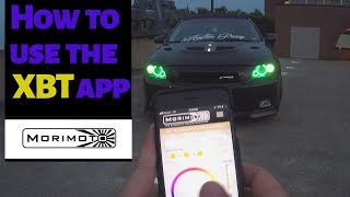 How to use the Morimoto XBT controller app