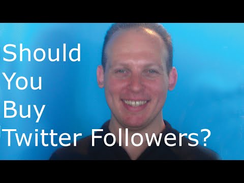 Should you buy twitter followers? I say yes, it is a good idea to buy Twitter followers Video