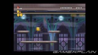 New Super Mario Bros. Wii Level 3 Ghost House Alternate Route & Star Coins