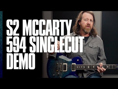 Электрогитара PRS S2 MCCARTY 594 SINGLECUT (LAKE BLUE) - фото 3 - id-p2012140558