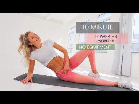 10 MINUTE LOWER AB WORKOUT // LOSE THAT LOWER BELLY FAT | Mary Braun thumnail