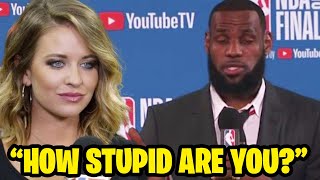 NBA Reporters ASKING DUMB Questions - Players React