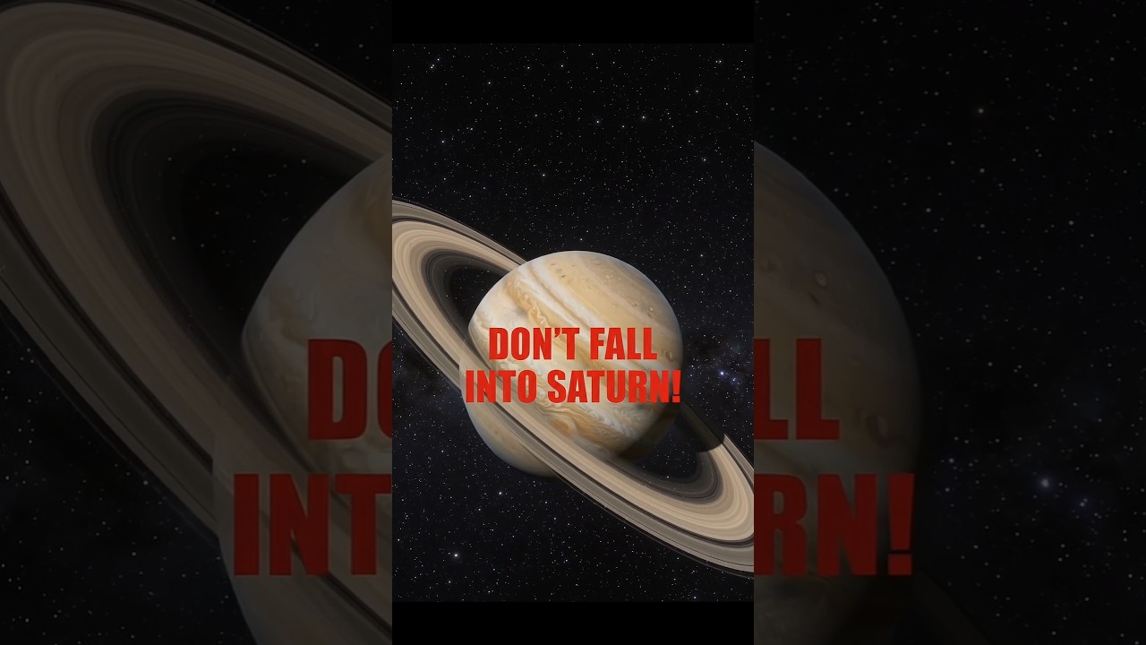 What If You Fell Into Saturn? 😱🪐 #Shorts #Space #Saturn #Facts #Science