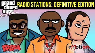 GTA VICE CITY STORIES RADIO STATIONS BE LIKE: DEFINITIVE EDITION