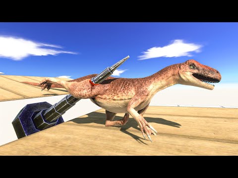 ESCAPE from SPIKE TRAPS and CATCH the CROWN - Animal Revolt Battle Simulator