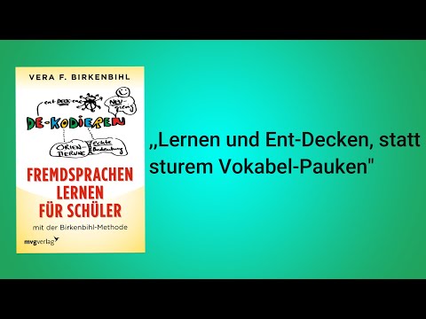 Fremdsprachen lernen für Schüler von Vera F. Birkenbihl