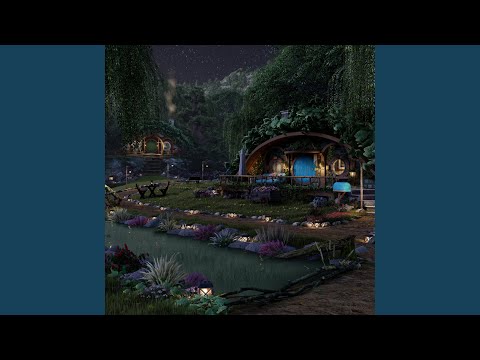 Relaxing Night At The Hobbit Village (Ambience)