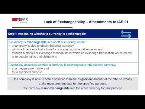 Webcast: Lack of Exchangeability (Amendments to IAS 21)