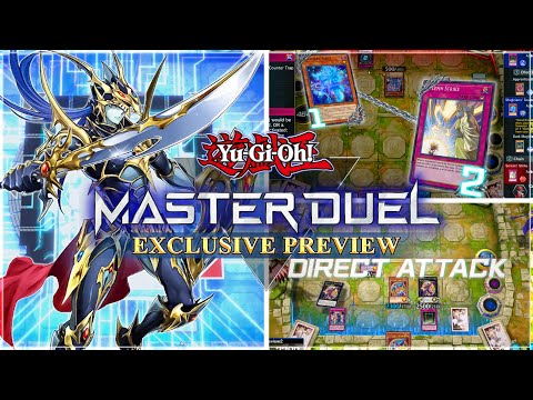 Yu-Gi-Oh! MASTER DUEL Exclusive Gameplay Preview - Online Duels, Solo Mode & New Features! - YouTube