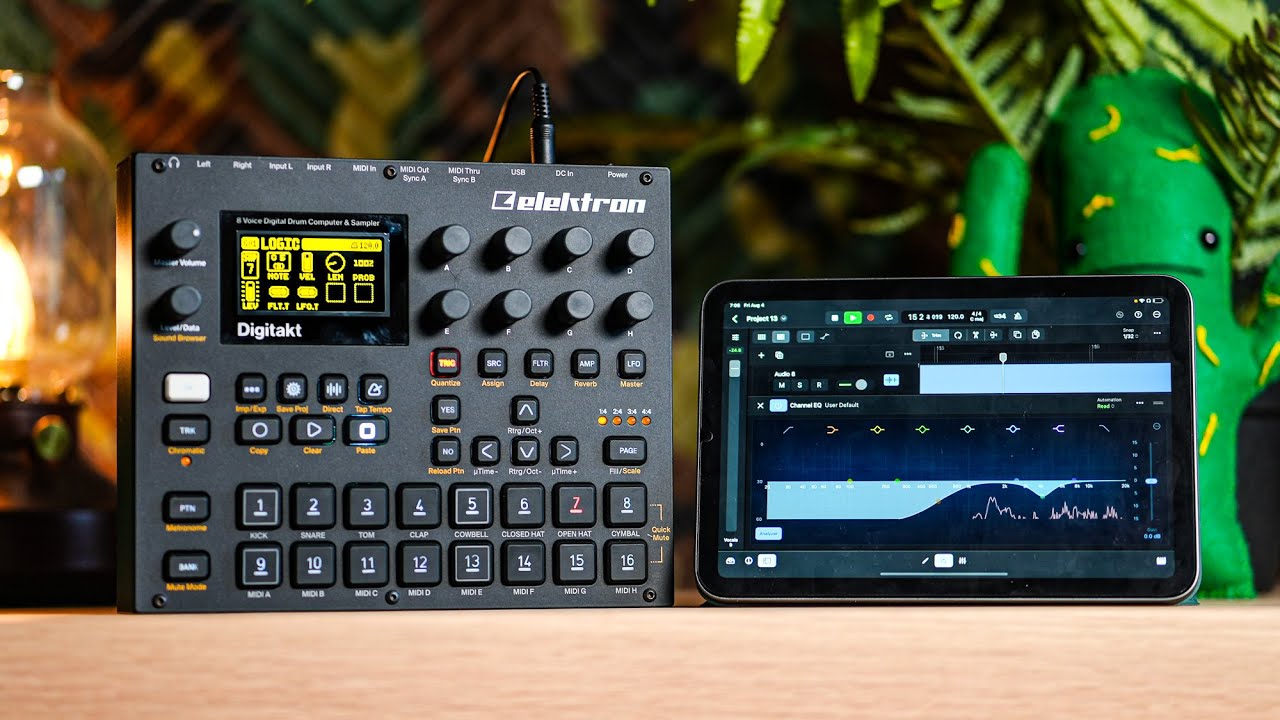 The Perfect Pair // Crafting Beats with Digitakt & Logic Pro for iPad