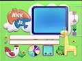 Nick Jr Up Next Dinosaur Blue S Clues Bumper 1 July 28 1997