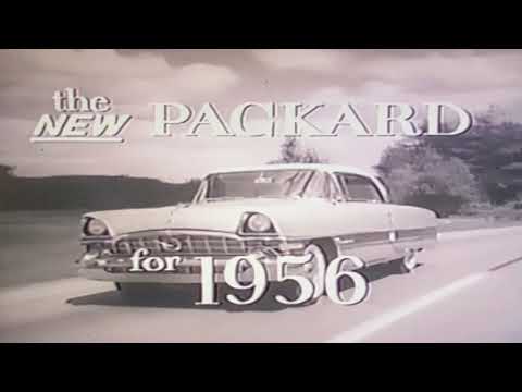 1956 Packard Classic Automobile Television Commercial - 1950's Cars