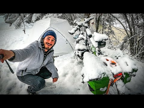 Winter-Einbruch & kälteste Nacht 🥶 Mentaler Tiefpunkt? - Radreise Slowenien