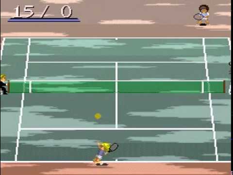 Smash Tennis Super Nintendo