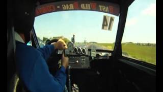 preview picture of video 'FastWildDrag-Corsa A C20LET @ 1/4 Meile Bitburg 2011 - 10,696 @ 203,42 Kmh Onboard'