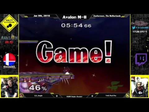 Avalon M-II - LLL.Jeapie (Cpt Falcon) Vs VwS | Prof Pro (Fox) - SSBM Singles Winners R5