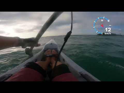 Headwind time - Epic V7 surfski