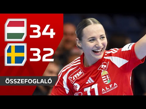 Női kézi: Magyarország – Svédország | felkészülési mérkőzés | összefoglaló