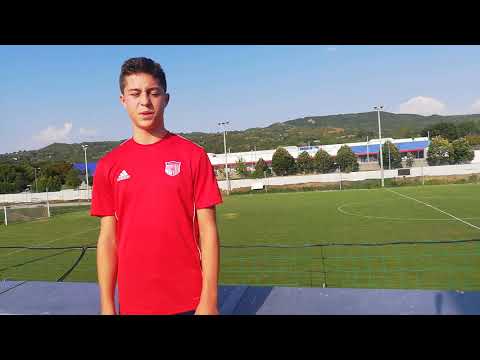 Ámon András U16-os játékos beharangozója a Tatai AC meccs előtt