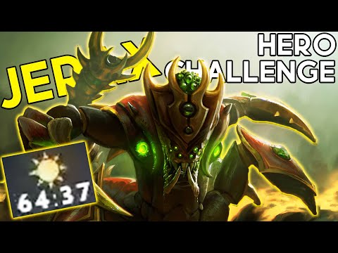 Triple Stuns and 100+ Kills game - Jerax 1 Hour Sand King