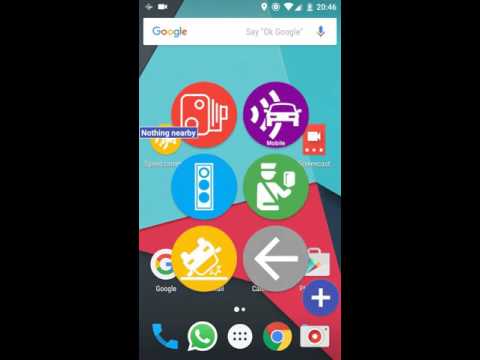 Speed cameras Widget Video