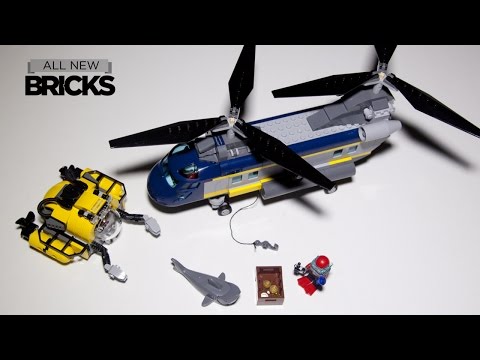 Vidéo LEGO City 60093 : L'hélicoptère de haute-mer