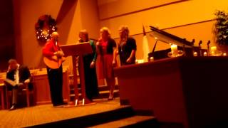 Little stranger in a manger