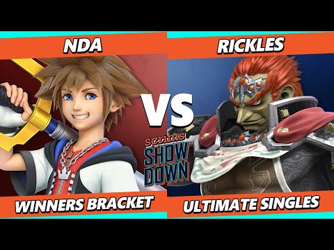 Scrims Showdown 76 - NDA (Sora) Vs. Rickles (Ganondorf) Smash Ultimate - SSBU