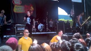 Memphis May Fire "The Victim" (feat Danny Worsnop) live @ Warped Tour