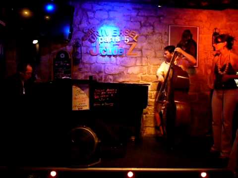 Caroline Faber en trio jazz avec Alain Jean-Marie et Gilles Naturel