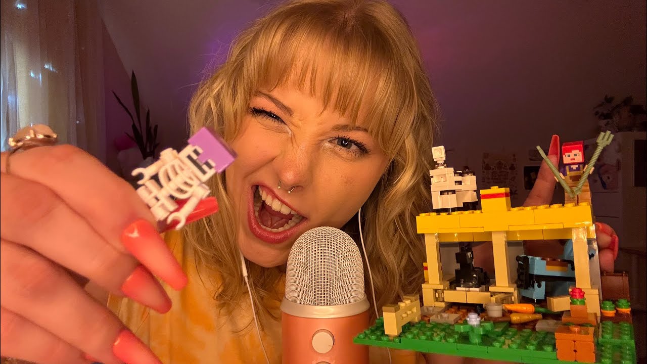 ASMR Fast and Aggressive Rambling and Random Trigger Assortment For Sleep 😴✨🩷