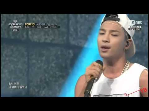 140703 MNET M! COUNTDOWN - TAEYANG EYES, NOSE, LIPS