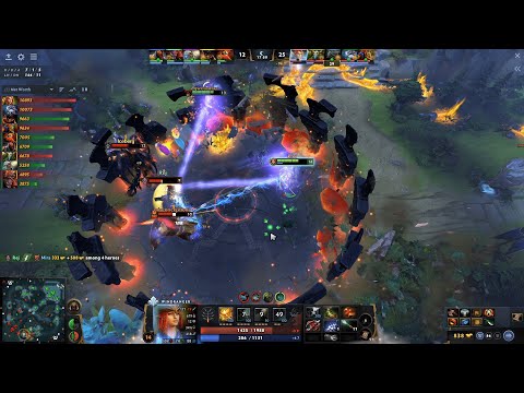 YATORO Carry Windranger + Rampage ft Mira Techies & Collapse Slardar vs Iceberg Doom