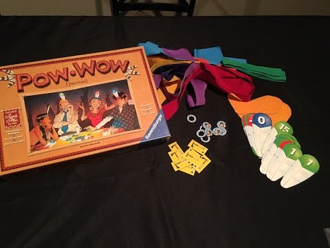 Jeremy Reviews It... - Pow Wow (2006) Board Game Review