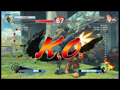 【スパ４】[絶対に諦めない心] ﾊﾟﾅｼサガットvsリュウ~怒りのウルコン~