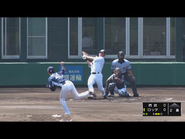 【ファーム】マリーンズ・安田 先制ソロHR‼ 2019/5/23 M-L(ファーム)