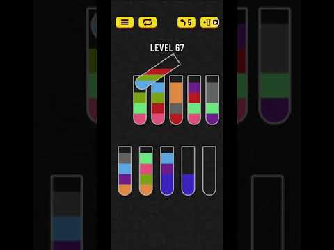 Water sort puzzle level 67